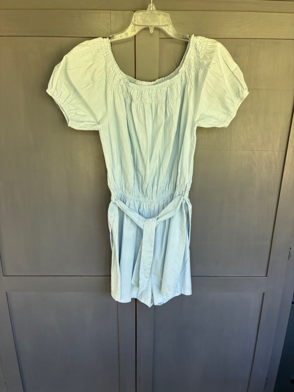 Light Blue large Romper hyfve worn once